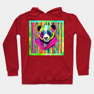 rainbow panda Hoodie